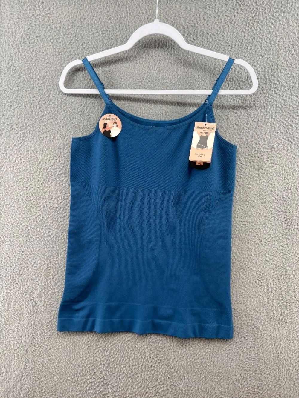 Shapermint Essentials Scoop Neck Shaping Cami 3XL Teal Blue NWT